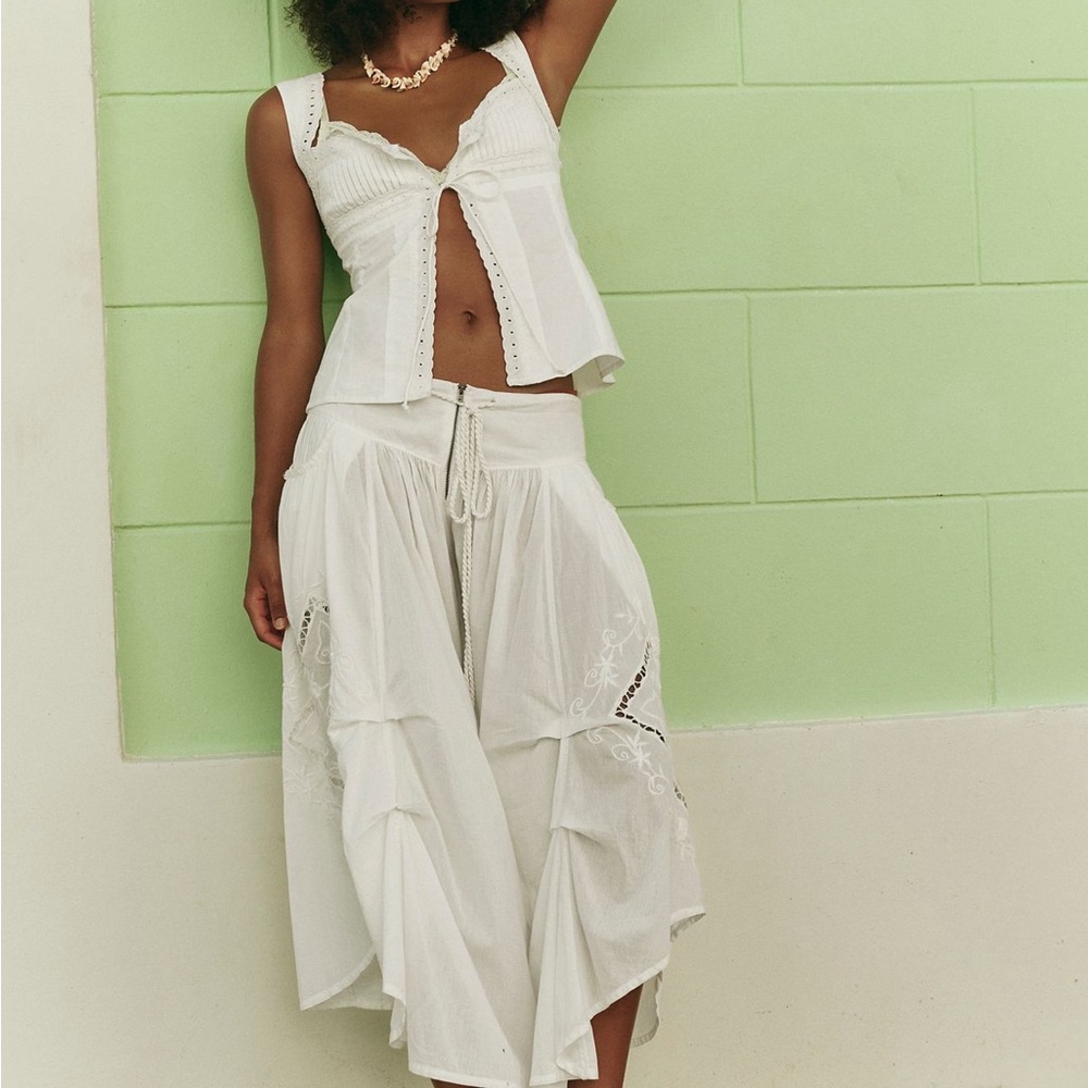 Free People $228 Del Mar Pants Size 10 NWT